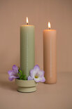 Rustik Lys - BY KIMMI Advent candle Tea green