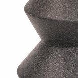 Housevitamin - Organic shape vase Black - 13x13x22cm