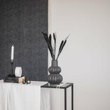 Housevitamin - Organic shape vase Black - 13x13x20cm