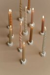Rustik Lys - High gloss dinner candle Forest s/4