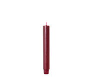 Rustik Lys - Dinner candle 2,6 x 18 cm Bordeaux