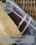 Zest - Fleece plaid flannel mustard Super Sale