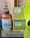 Cool soap - 1 x Handsoap & 1 x soap Super Sale