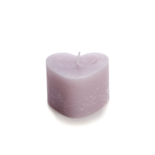 Rustik Lys - Candle Sculpture Heart lavender