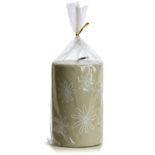 Rustik Lys - Outdoor Pillar Candle Flowers Pebble