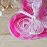 DistelRoos - Soap flowers Cotton candy, set of 3