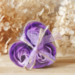 DistelRoos - Soap flowers Lavender, set of 3