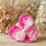 DistelRoos - Soap flowers Cotton candy, set of 3