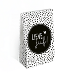 Gift bag 'Lieve juf', L