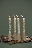 Rustik Lys - Dinner candle By Kimmi Leaf s/4