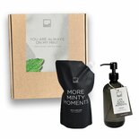 Leeff – Giftbox hand Soap & refill – You are always on my mint