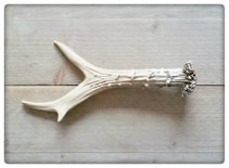 Gewei met zilveraccent small