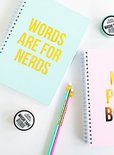 Studio Stationery - Notebook Words are for nerds