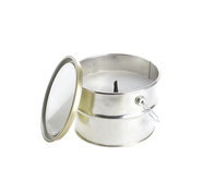 Rustik Lys - Outside candle can white S