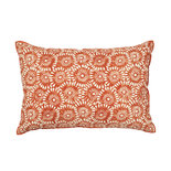 Broste Copenhagen - Cushion cover Block look Insignia blue