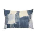 Broste Copenhagen - Cushion cover Water color Insignia blue