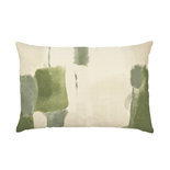 Broste Copenhagen - Cushion cover Water color Oil green