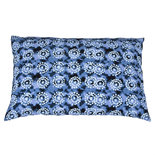 Broste Copenhagen - Cushion cover Tie Dye Indigo blue