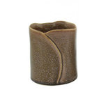 Pot Folded bruin/creme Large