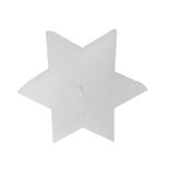 Mijn Stijl - Geurkaars rustiek wit parfum Fresh Cotton 16 cm