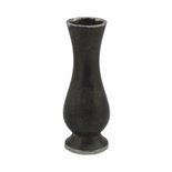 PTMD - Aluminium two tone vase belly S black