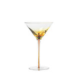 Broste Copenhagen - Amber - Martini glass