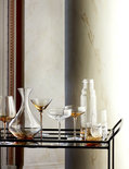 Broste Copenhagen - Amber - Champagne glass