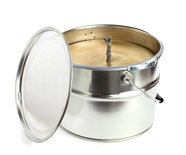 Rustik Lys - Outside candle can gold large