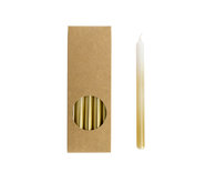 Rustik Lys - Little candles White / gold L