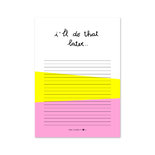 Studio Stationery - Block I'll do that later