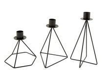 MrsBloom - Candle holder Jasper black