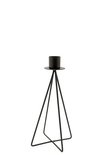 MrsBloom - Candle holder Jasper black