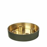 Broste Copenhagen - Candlestick Palma Grape leaf L