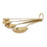 Bloomingville - Measuring Spoon Gold S/4
