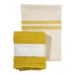 Mijn Stijl - Dishcloth Creamy & ocher