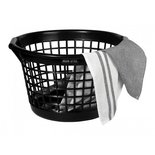 Mijn Stijl - Laundry basket black