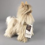 Inkari - Alpaca stuffed animal Suri gold Small