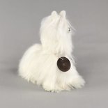Inkari - Alpaca stuffed animal Suri ivory Small