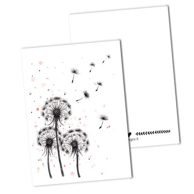 BDdesigns - Card Dandelion fluff