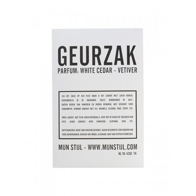 Mijn Stijl - Scented bag Whiter cedar - vetiver