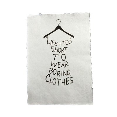 (Op) de Maalzolder - Poster Life is too short