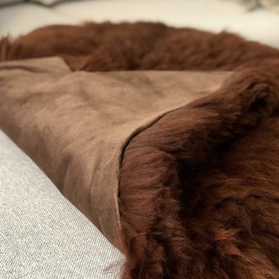 Inkari - Handmade Alpaca rug Reina Walnut