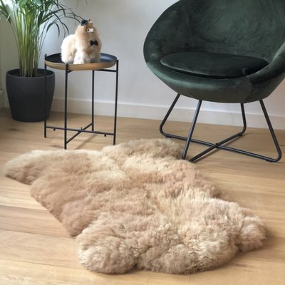 Inkari - Handmade Alpaca rug Reina Sandstone