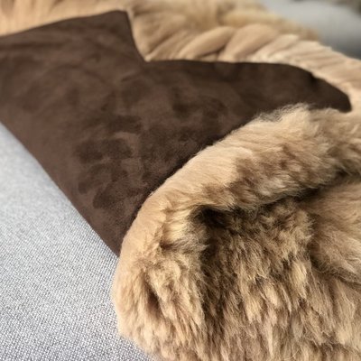 Inkari - Handmade Alpaca rug Reina Sandstone