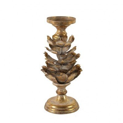 Candle holder Landon gold S