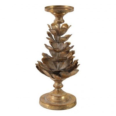 Candle holder Landon gold L
