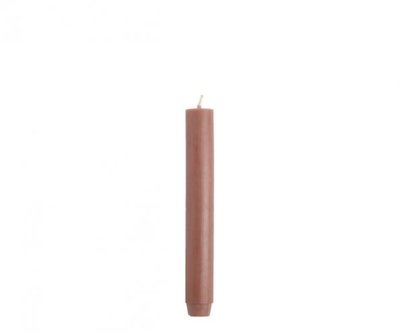 Rustik Lys - Dinner candle 2,6 x 18 cm Brique