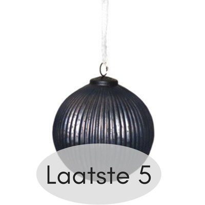 PTMD - Kerstbal blauw XL