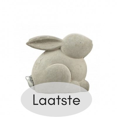 PTMD - Pasha grey Cement rabbit standing m