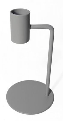 Branded By - Candle holder Curve grey L